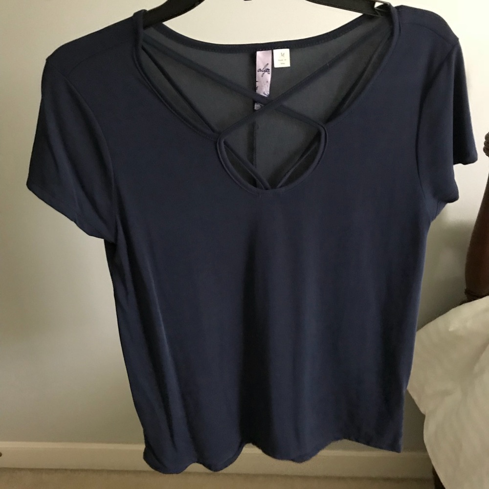 Super soft comfy navy blue shirt